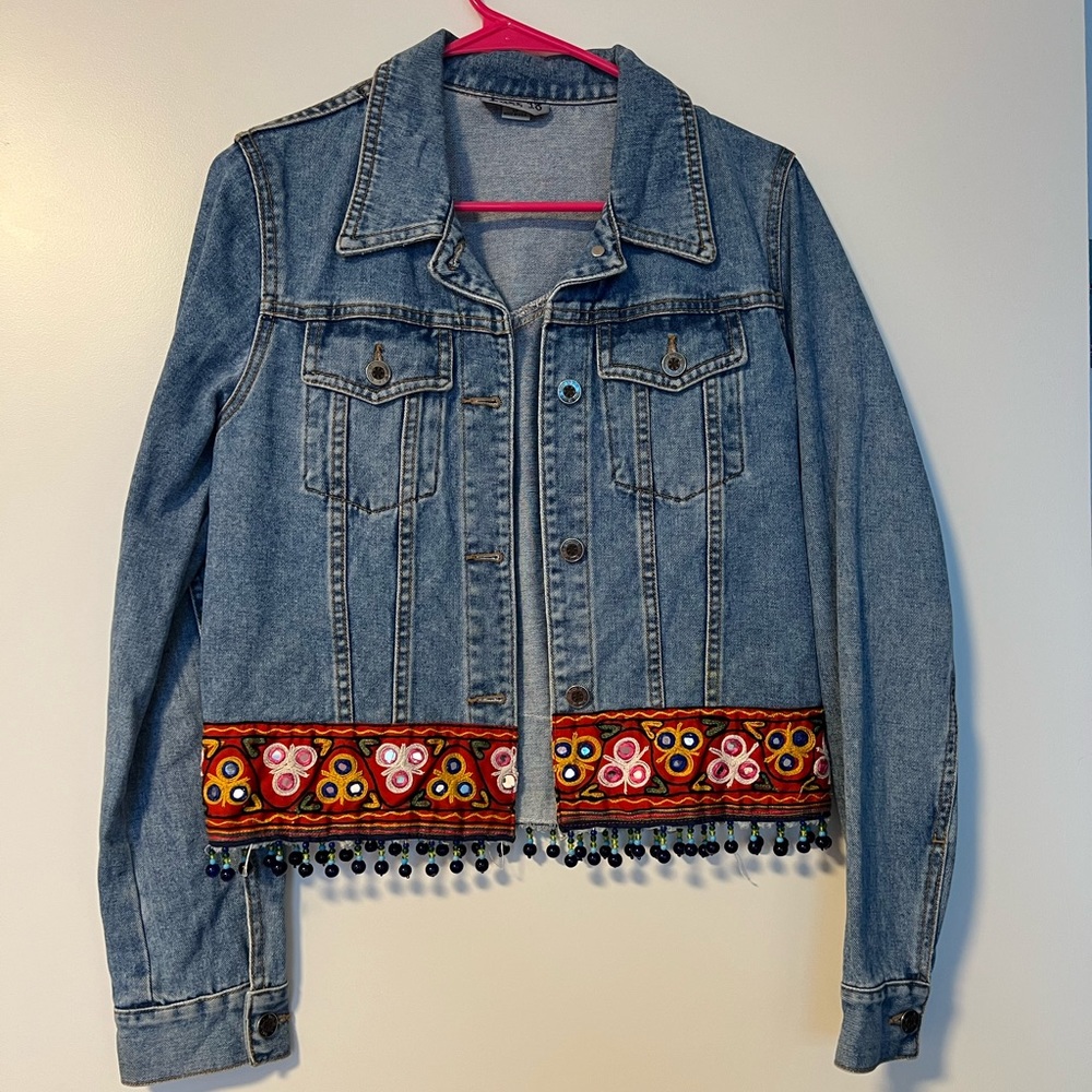 Decorative Jean Jacket